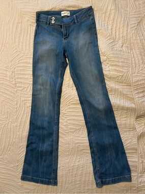 Abercrombie & Fitch Women's Blue Flare Jeans